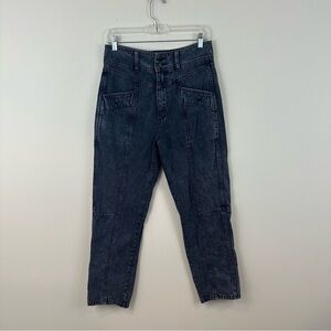 BDG Charcoal Seamed Straight Leg Denim Jeans Size 28